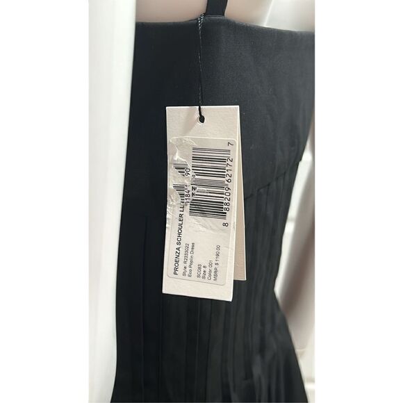 PROENZA Schouler Black Sleeveless Corset Midi Dress Size 8 MSRP $1190 current!!! - Picture 13 of 13